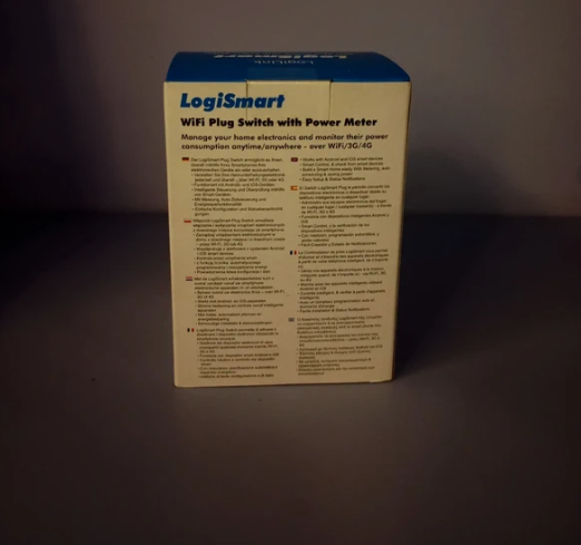 LogiLink LogiSmart - Tomada Inteligente WiFi