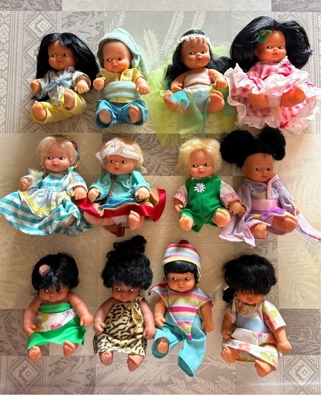 12 Muñecas Barriguitas años 70-80