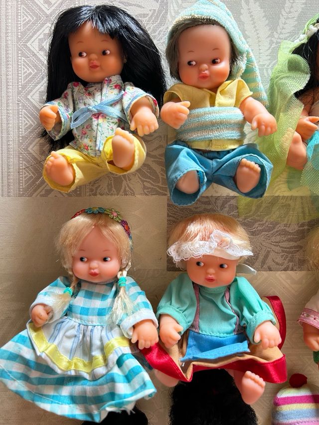 12 Muñecas Barriguitas años 70-80