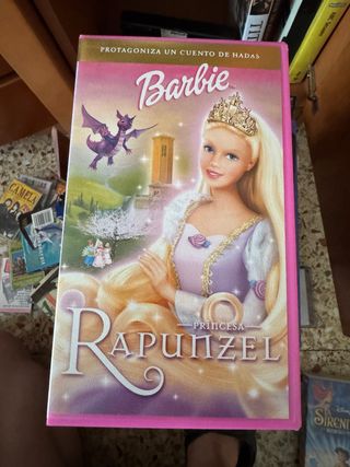 VHS Barbie Rapunzel (Princesa)