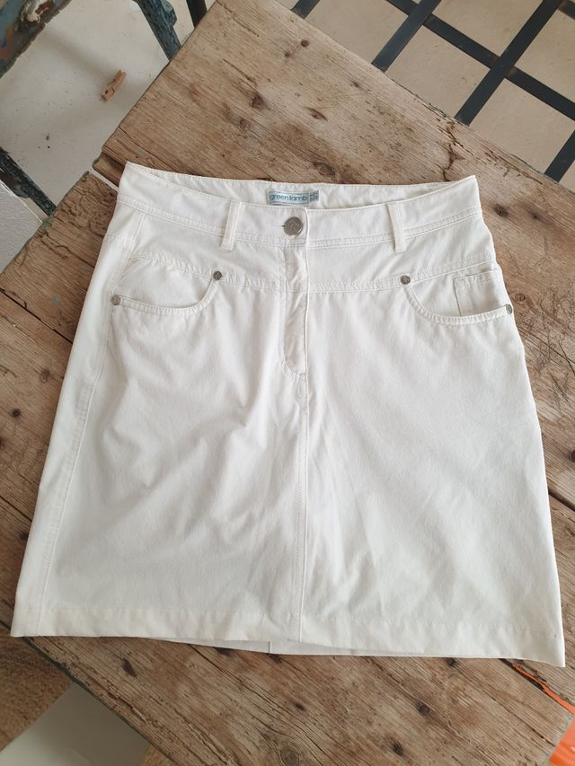 Falda GreenLamb blanca M