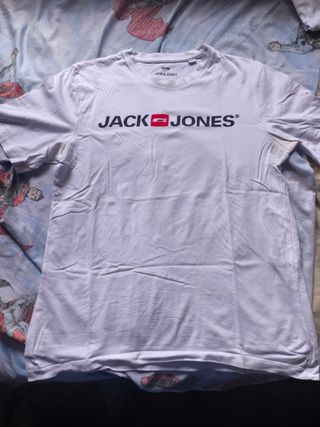 Camiseta Jack & Jones blanca (Xs)