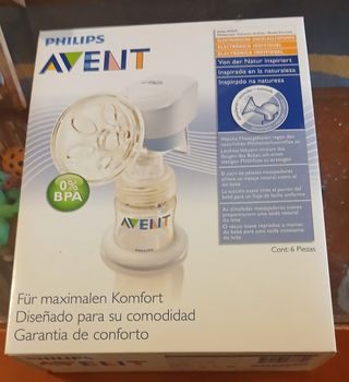 Sacaleches Philips Avent manual/ electrónico.