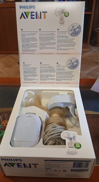Sacaleches Philips Avent manual/ electrónico.
