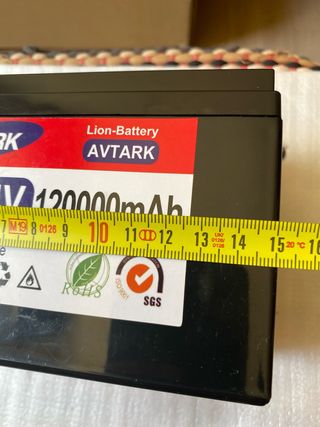 Batería AVTARK 24V 120000mAh