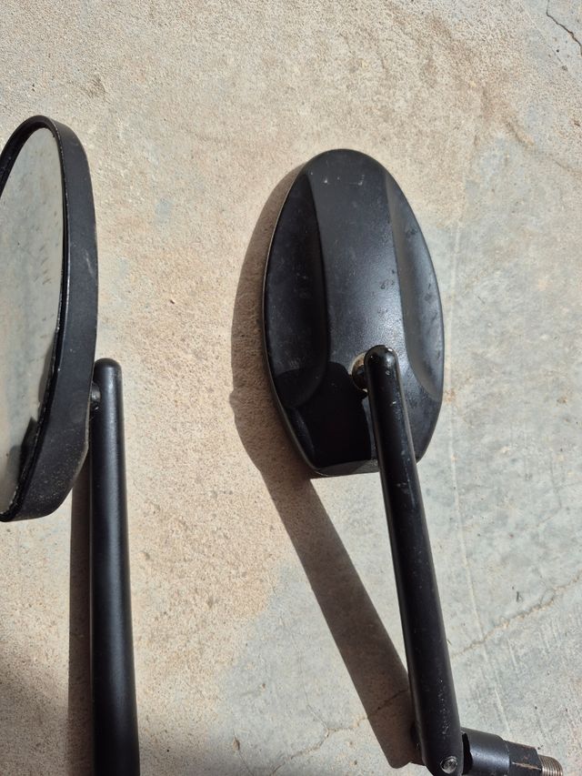 spejos moto negros usados