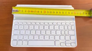 Tastiera Logitech mini iPad bianca