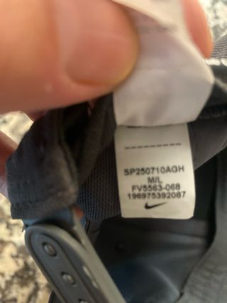 Gorra Nike gris unisex adulto