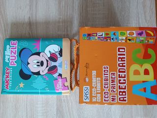 Libros infantiles Mickey y ABC