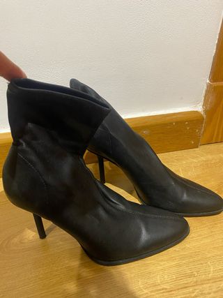Botas tacón alto negras