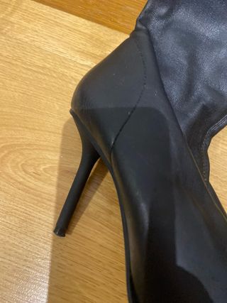 Botas tacón alto negras