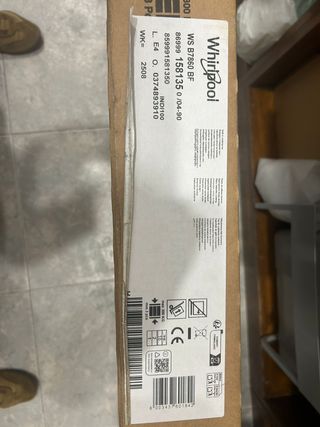 Placa inducción Whirlpool WS B7860BF