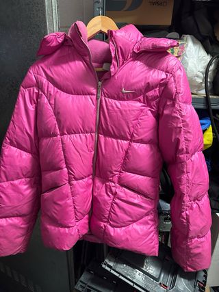 Plumas Nike rosa 