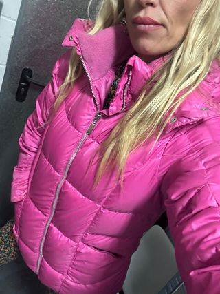 Plumas Nike rosa 