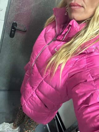 Plumas Nike rosa 