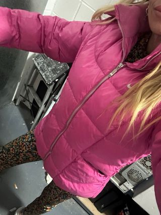 Plumas Nike rosa 