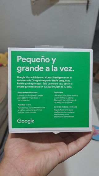 Google Home Mini - Altavoz inteligente