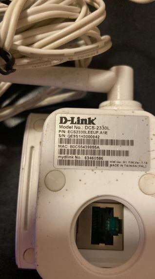TELECAMERA DI SORVEGLIANZA IP D-LINK usata
