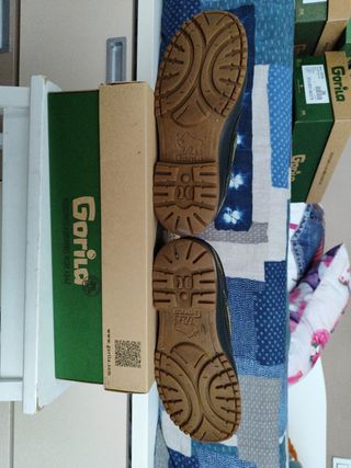 Zapatos náuticos Gorila azules, talla 37