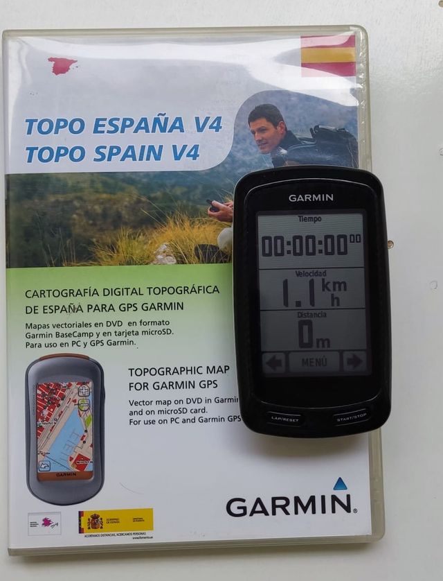 Garmin Edge 800 + DVD Mapa Topográfico