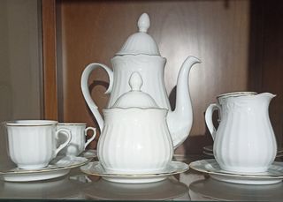 Juego café Santa Clara porcelana