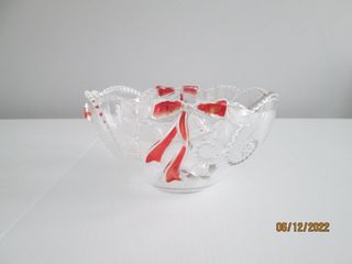 Frutero Cristal Rojo Transparente
