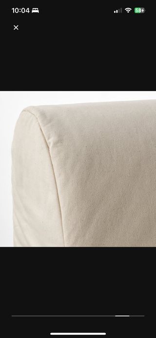 Sofá cama Ikea - 2 plazas - 2 fundas originales.