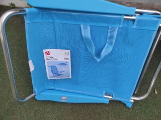 Silla Plegable Playa Azul