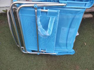 Silla Plegable Playa Azul