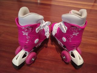 Patines niña 25-28 + casco Topes Noisy