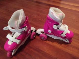 Patines niña 25-28 + casco Topes Noisy