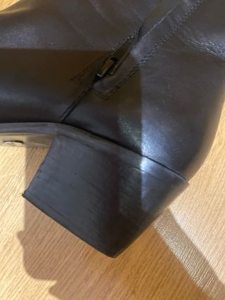 Botas negras mujer tacón bajo