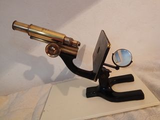 Microscopio antiguo Reichert Austria