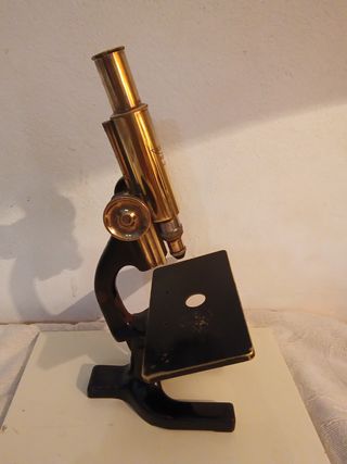 Microscopio antiguo Reichert Austria