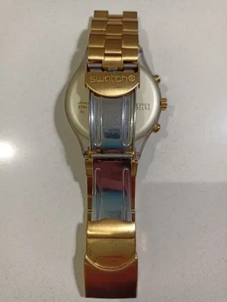 Orologio Swatch Irony Diaphane in oro