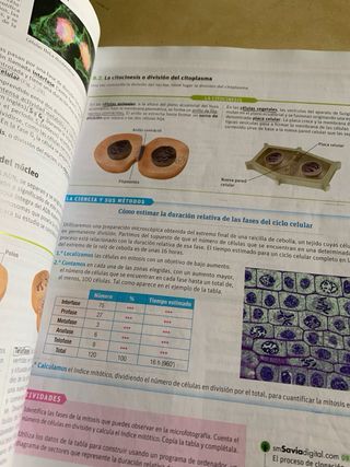 Biología y geología. 1 Bachillerato. Savia (Spa...