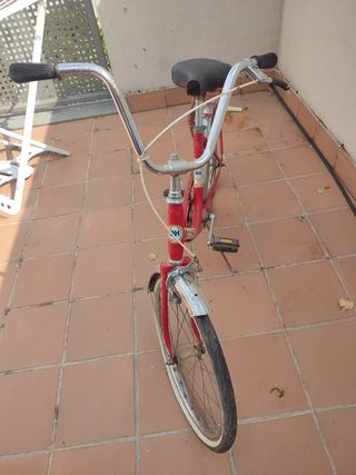 Bicicleta BH Vintage roja PIEZAS O RESTAURACIÓN 