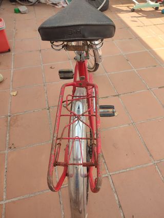 Bicicleta BH Vintage roja PIEZAS O RESTAURACIÓN 
