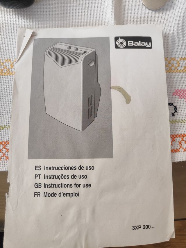 Aire acondicionado portatil Balay - Portátil