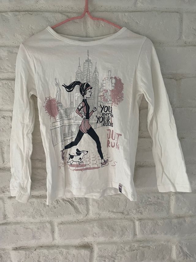 Camiseta manga larga niña Boboli - Nueva York