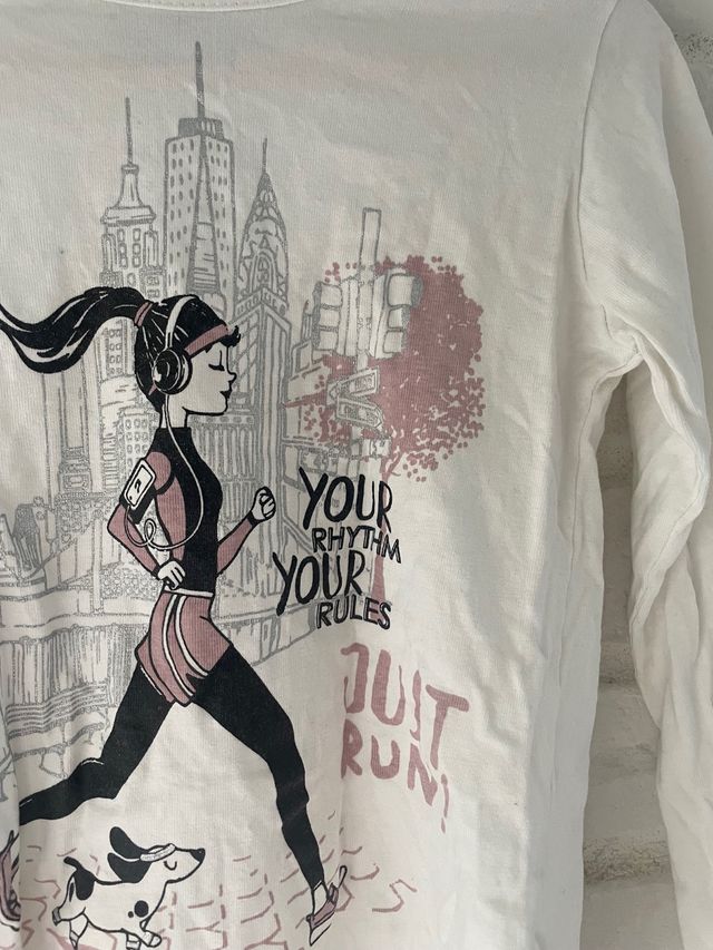 Camiseta manga larga niña Boboli - Nueva York