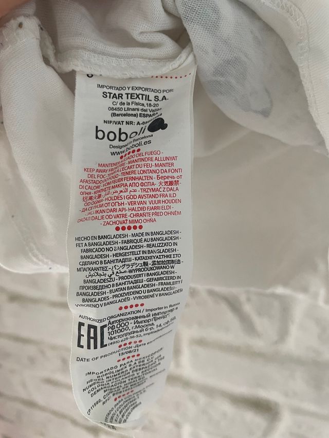 Camiseta manga larga niña Boboli - Nueva York