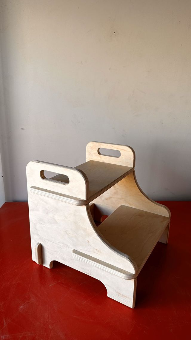 Taburete Montessori Doble