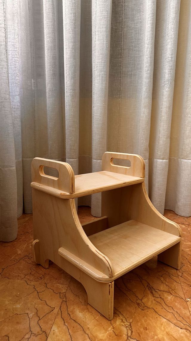 Taburete Montessori Doble