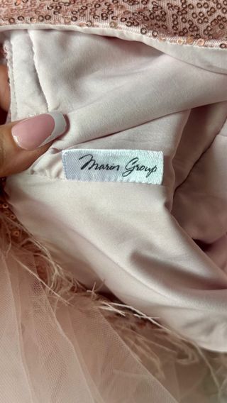 Vestido niña rosa - fiesta