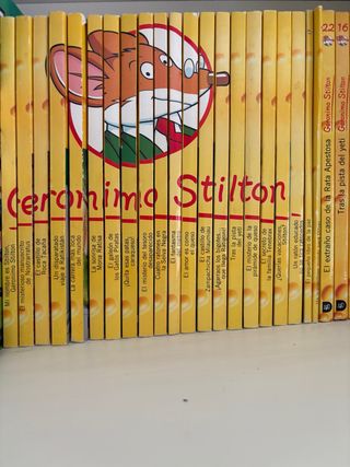 colección 19 libros GERONIMO STILTON