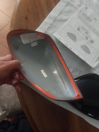 Calotte Specchietti Peugeot 208 - Nere