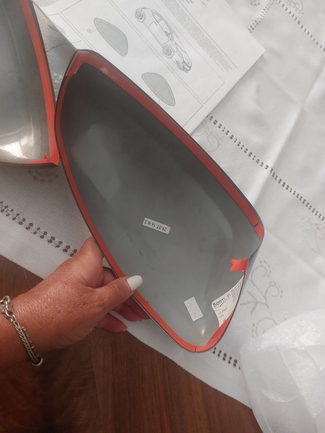 Calotte Specchietti Peugeot 208 - Nere