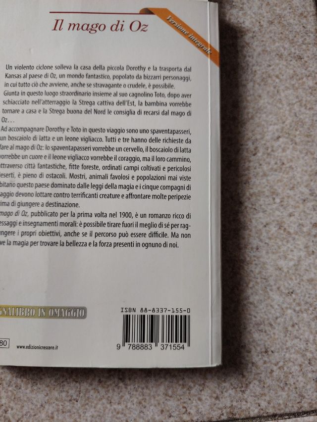 Il mago di Oz [Edizione integrale ] [ The Wizar...