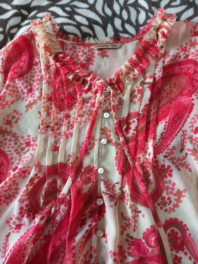 Blusa poliester Estudio Erre M